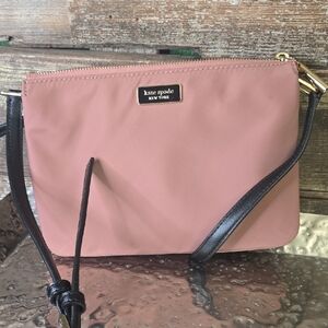Kate Spade Pink and Black Crossbody Bag